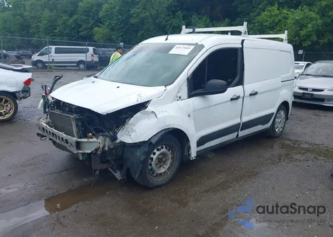 2014 Ford Transit Connect Xlt z USA, uszkodzony, nr VIN NM0LS7F7XE1160048